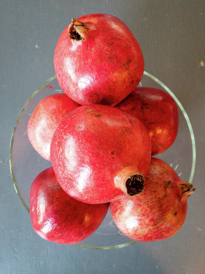 Pomegranates Photograph by Blenda Studio