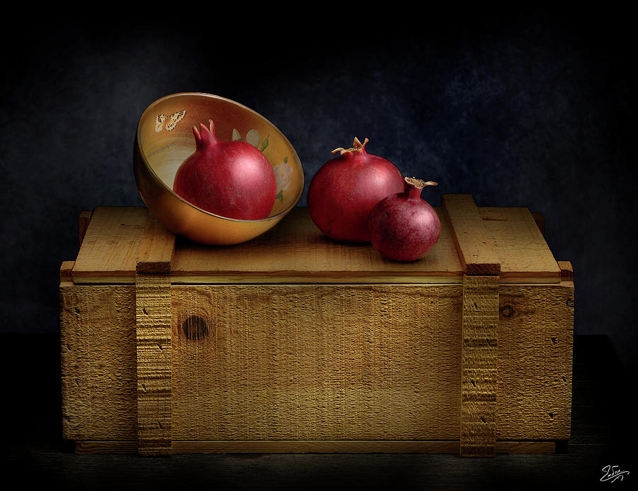 Pomegranates Photograph by Endre Balogh