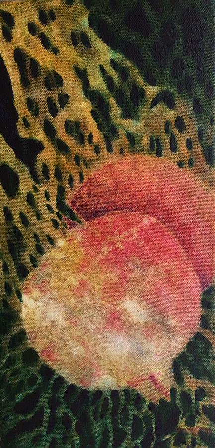 Pomegranates Painting by Milly Tseng