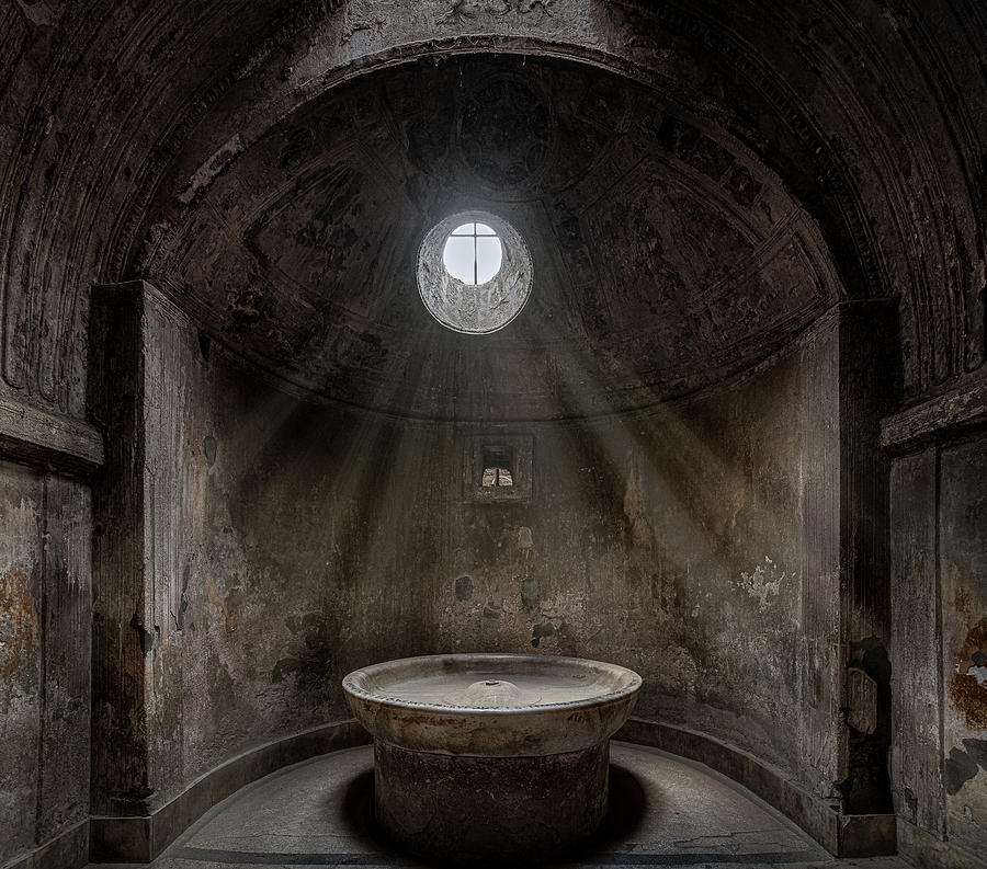 Pompei Caldarium Photograph by David Downs
