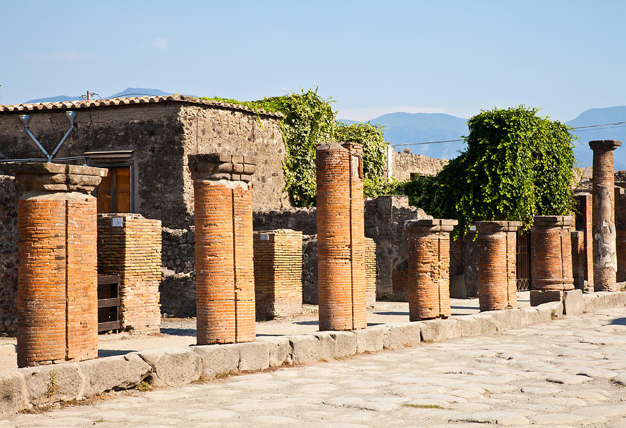 Pompeii - archaeological site Photograph by Perseomed