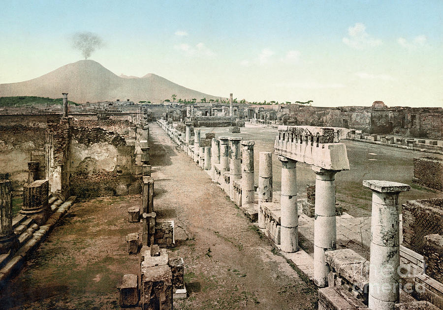 Pompeii, Italy, c1898 Photograph by Granger