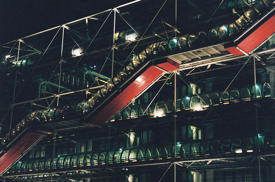 Pompidou Photograph by Barthelemy De Mazenod