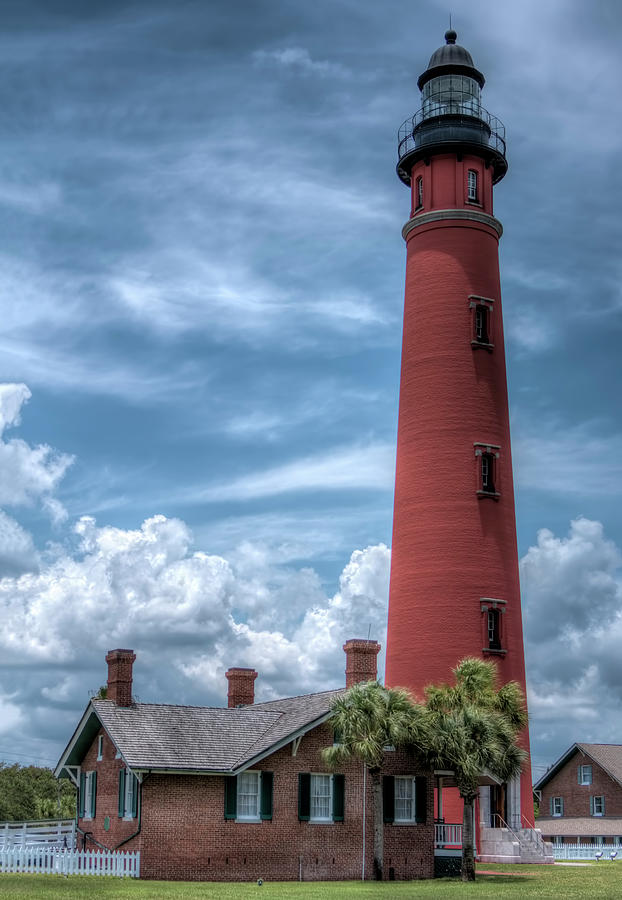 Ponce Inlet Lighthouse Photograph by Carolyn Hutchins