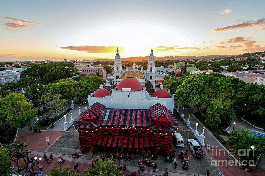 Ponce Parque de Bombas, Puerto Rico Sunset Photograph by Jeff Saunders Ponce Parque de Bombas, Puerto Rico Sunset Photograph by Jeff Saunders