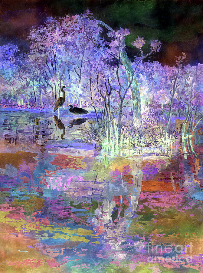 Pond Reflections - Inversion Painting