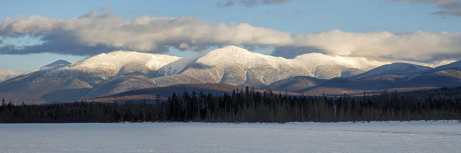 Pondicherry Winter Presidential Range View Photograph by White Mountain Images