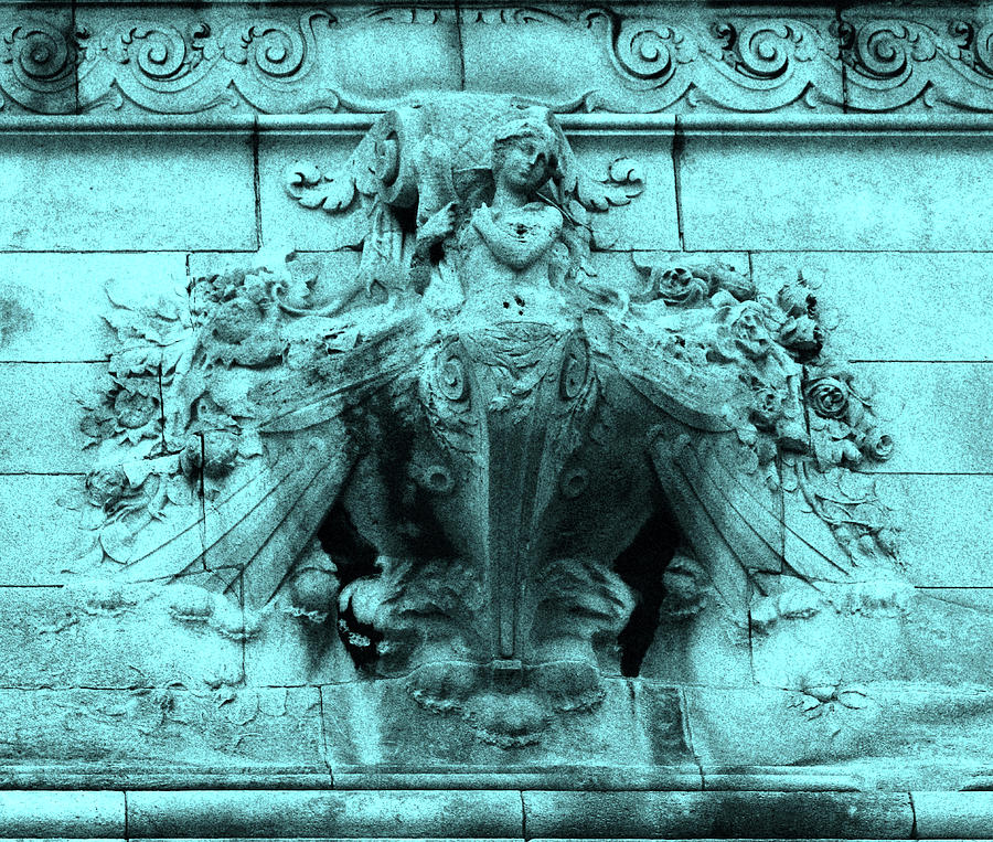 Pont Alexandre - Abstract Photograph by Ron Berezuk