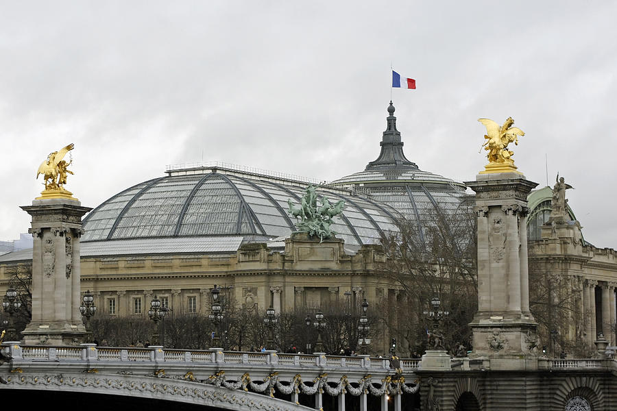 Pont Alexandre III and Grande Palais Photograph by MaxBaumann