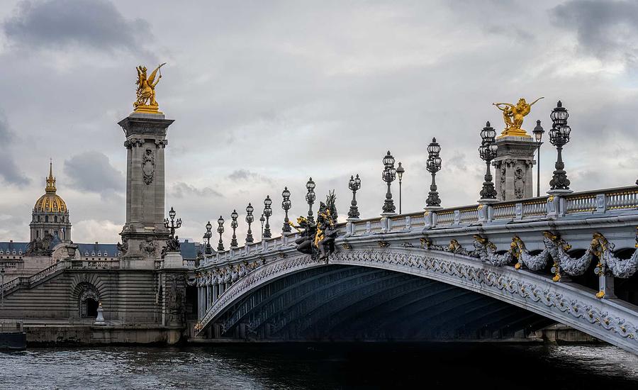 Pont Alexandre III Photograph by Dave Koch