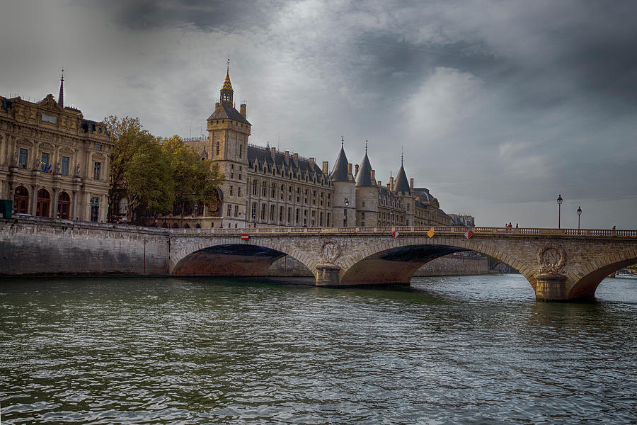 Paris Photograph - Pont au Change by Claude LeTien