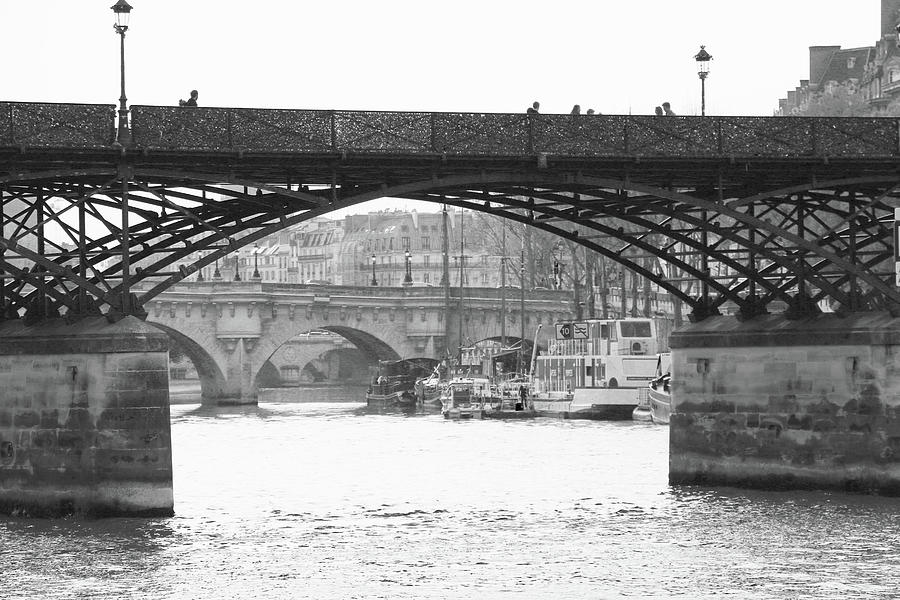 Pont des Arts Bridge Photograph by Ron Berezuk