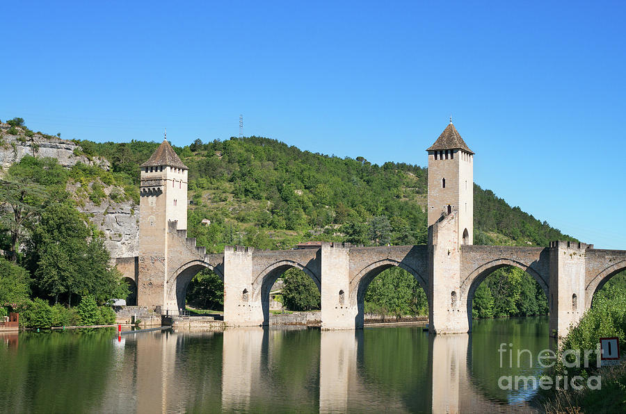 Pont Valentre Cahors Photograph by Bryan Attewell