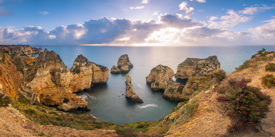 Ponta da Piedade, Lagos, Algarve, Portugal. Photograph by © Marco Bottigelli