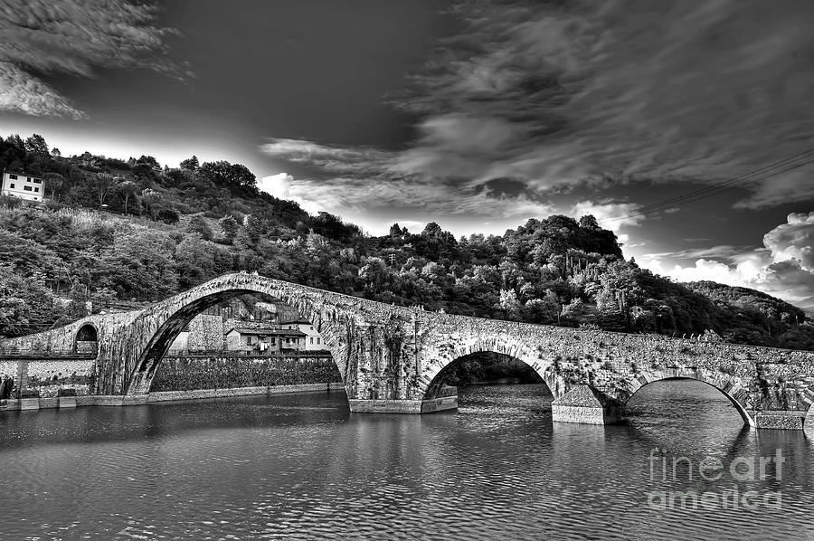 Ponte della Maddalena aka Devils Bridge - Italy Photograph by Paolo Signorini