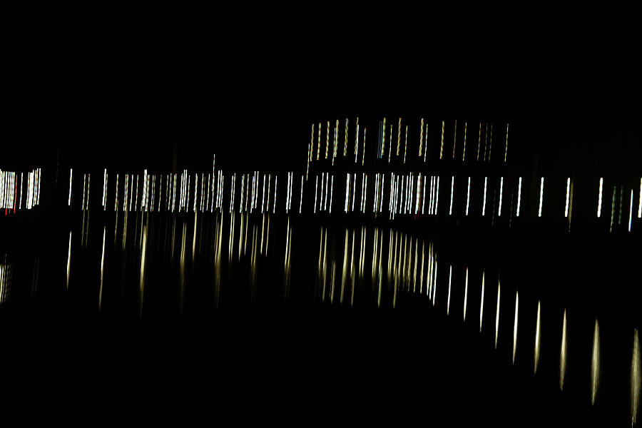 Ponte Vecchio At night Photograph by Marian Tagliarino