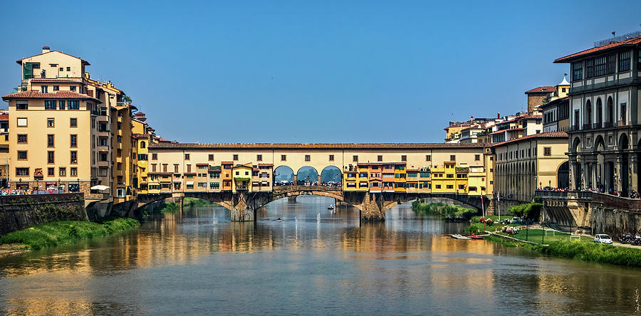 Ponte Vecchio Bridge Photograph by Carolyn Derstine