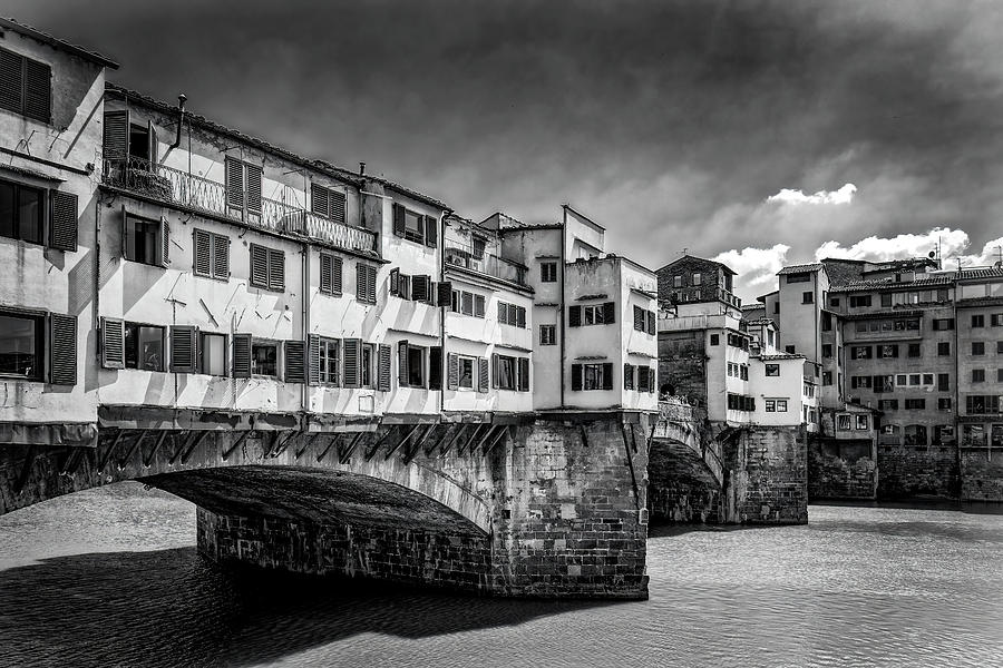 Ponte Vecchio Bridge Florence Italy Photograph by Carolyn Derstine