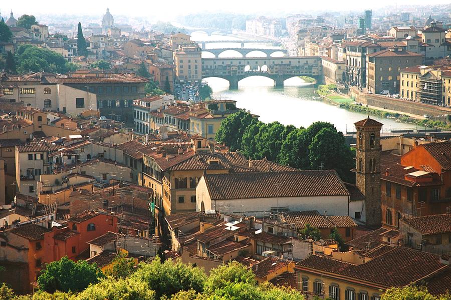 Ponte Vecchio Photograph by Claude Taylor