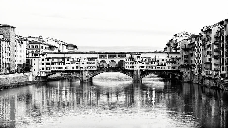 Ponte Vecchio, Florence  Photograph by Eugene Nikiforov