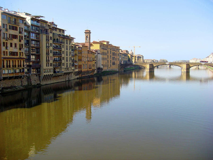The Ponte Santa Trinita Bridge Florence Italy Photograph by Karen Zuk Rosenblatt