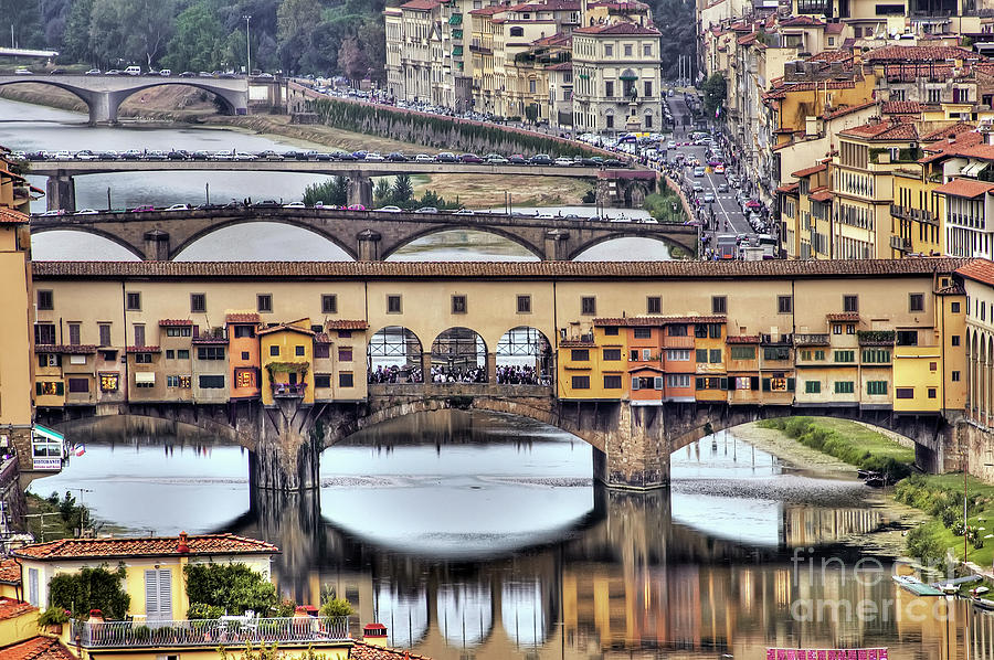 Ponte Vecchio - Florence - Italy Photograph by Paolo Signorini
