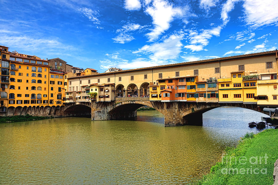 Ponte Vecchio Photograph by Olivier Le Queinec