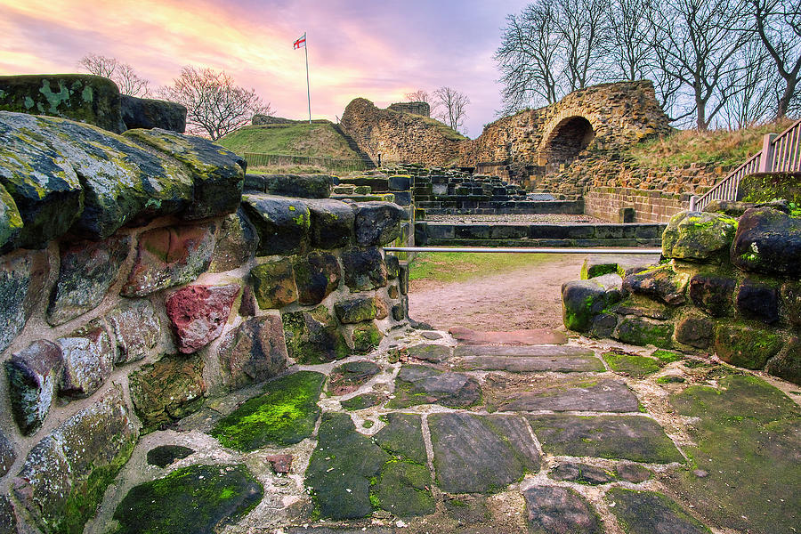 Pontefract Castle Ruins Photograph By Tim Hill Fine Art America