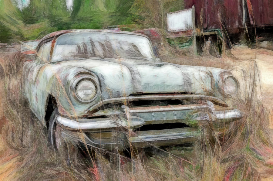 Pontiac-2 Digital Art by John Kirkland