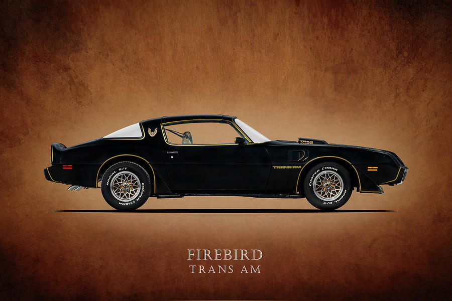 Car Photograph - Pontiac Firebird by Mark Rogan