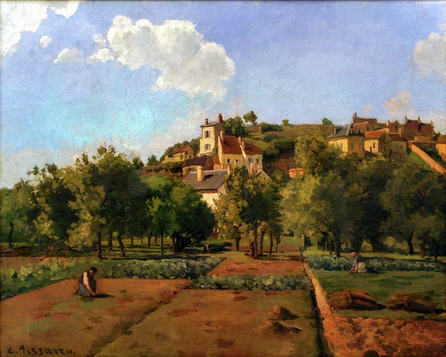 Camille Pissarro Painting - Pontoise by Camille Pissarro