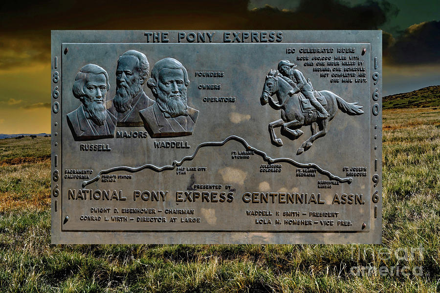 Pony Express Route Photograph by Jon Burch Photography