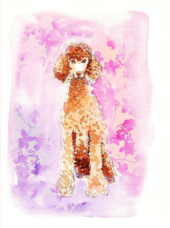 Poodle Painting
