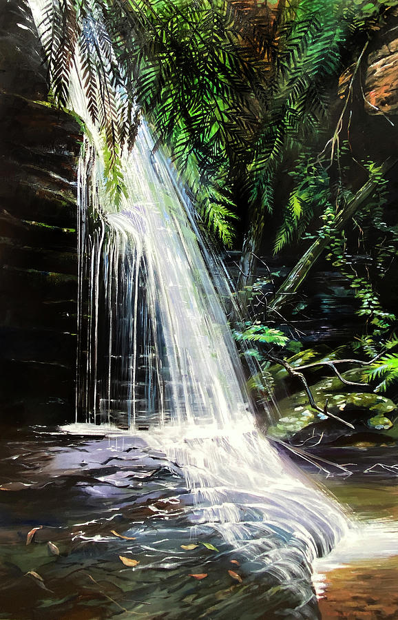 Pool of Siloam Painting by Shirley Peters