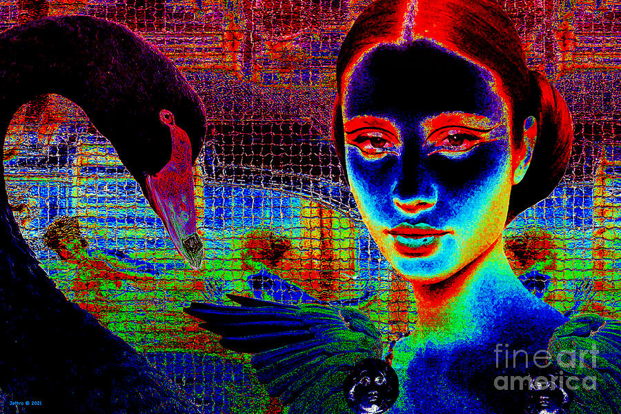 Pool Sprites Variant 7 Digital Art by E Jethro Gaede - Fine Art America