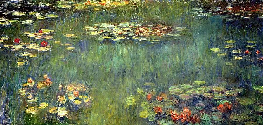 Pool With Waterlilies Painting By Claude Monet - Fine Art America