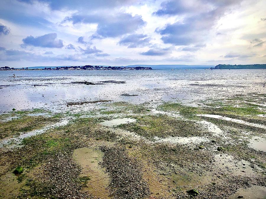 Poole Bay Dorset at Low Tide Photograph by Gordon James