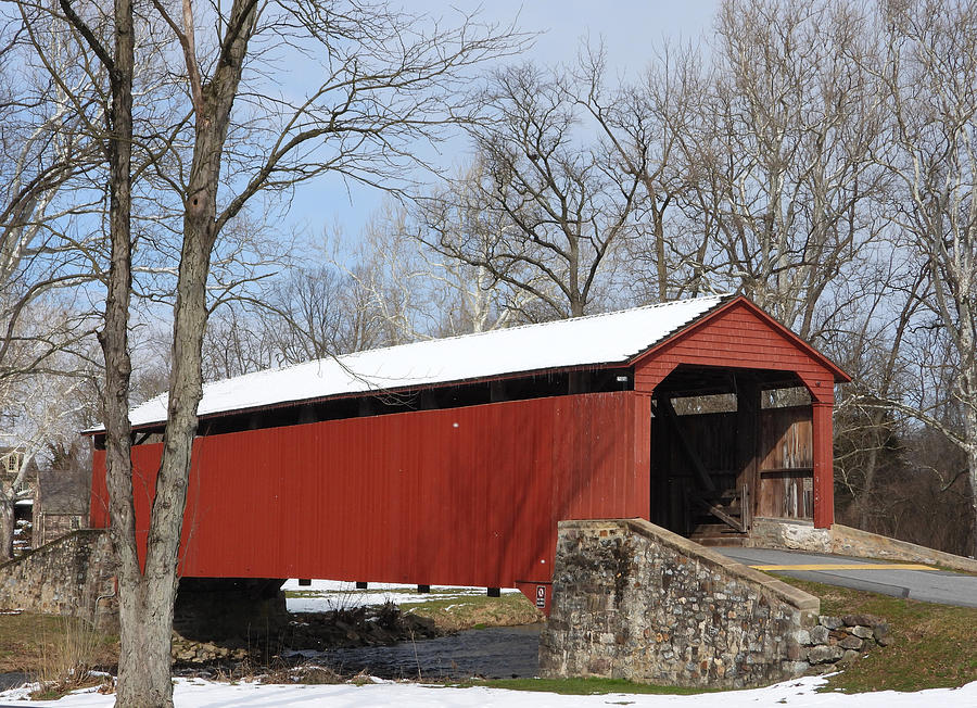 Poole Forge Covered Bridge Photograph by Living Color Photography Lorraine Lynch