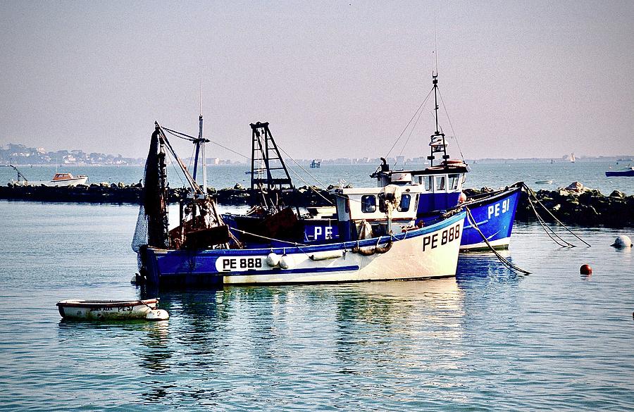 Poole Harbour Fishing Boats Photograph by Gordon James