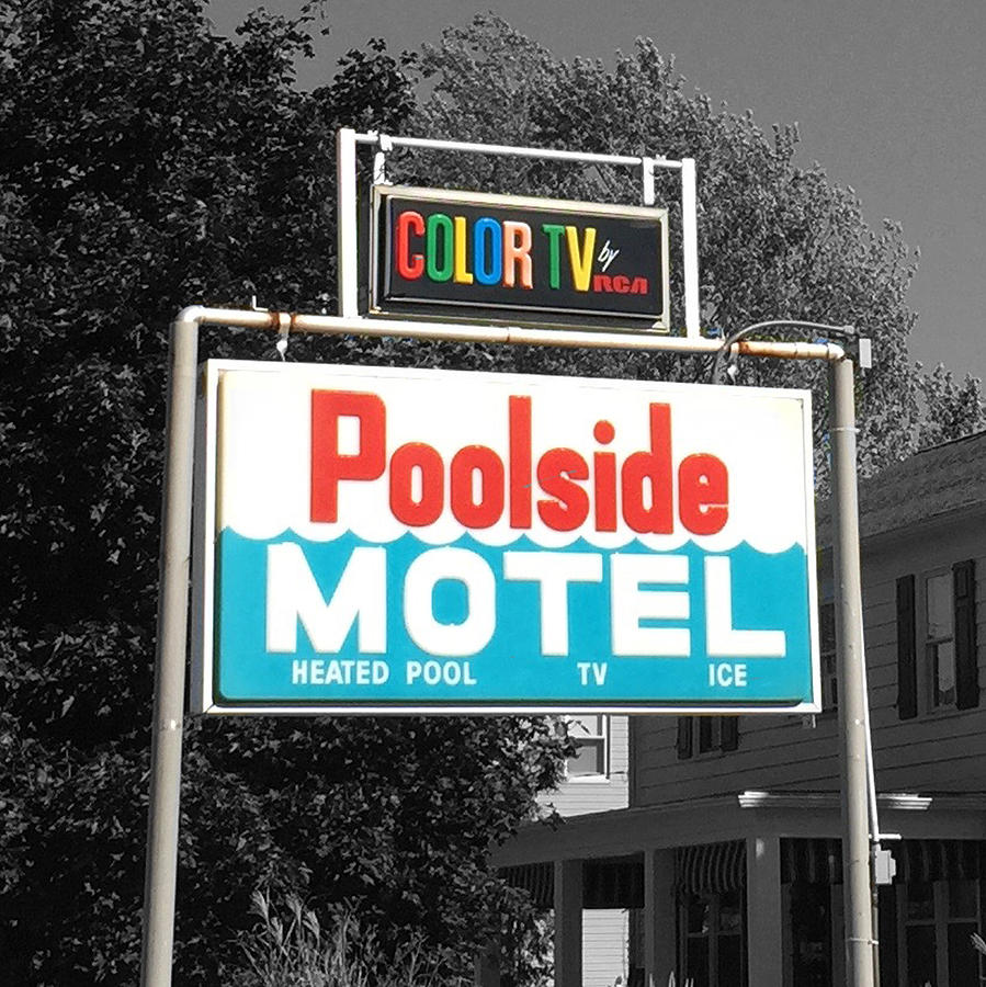 Poolside Motel Photograph by Mara Lee | Pixels