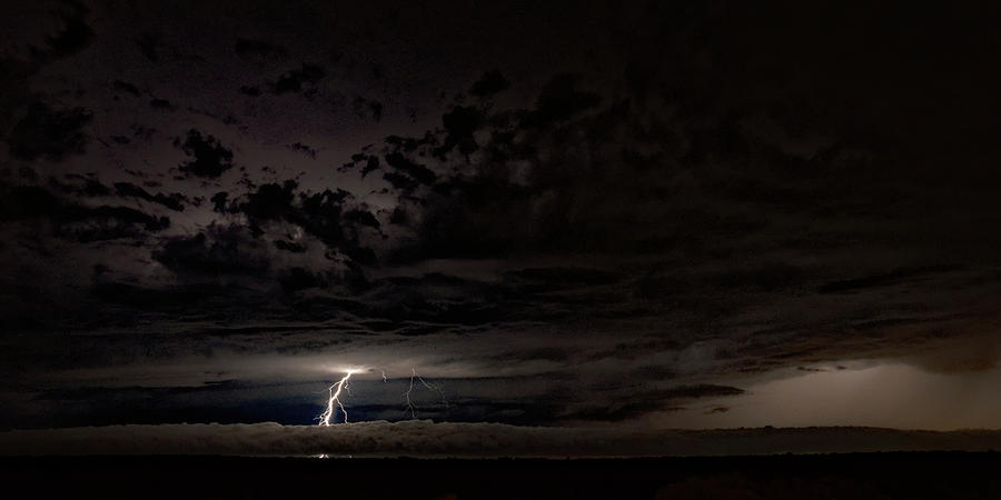 Poolville Lightning Photograph by Jonathan Davison