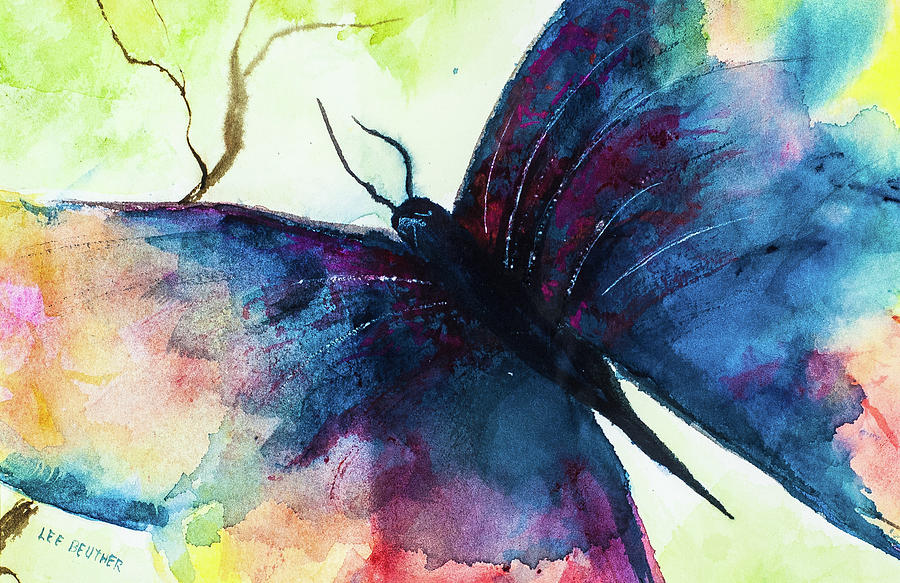 Poor Butterfly Painting by Lee Beuther