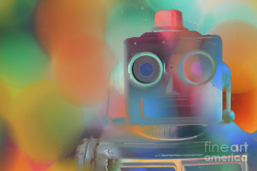 Pop Art Bubble Robot Photograph by Edward Fielding