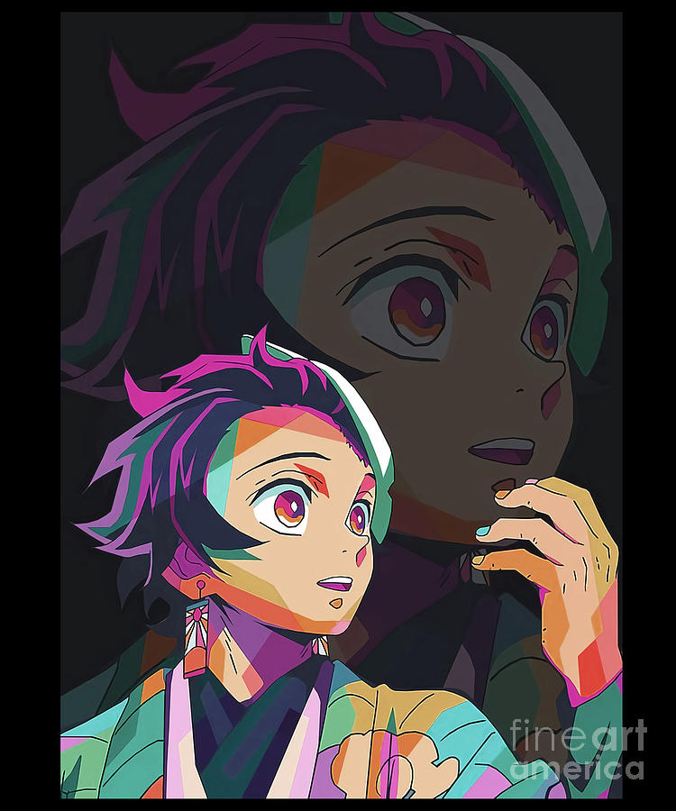 Pop Art Tanjiro Demon Anime Slayer Drawing by Fantasy Anime - Pixels Pop Art Tanjiro Demon Anime Slayer Drawing by Fantasy Anime - Pixels
