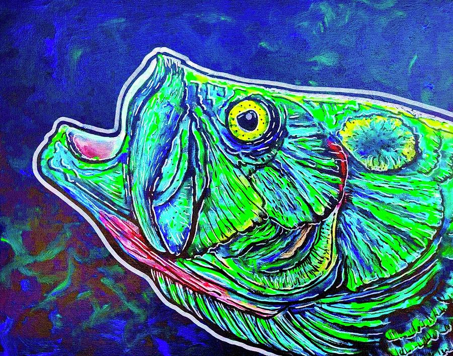 Pop Art Tarpon Painting by Chris Van Vooren - Fine Art America