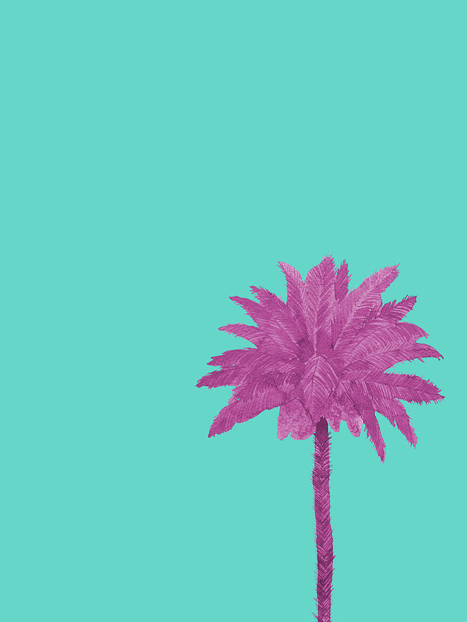 Watercolor Mixed Media - Pop Palm II by Ink Well