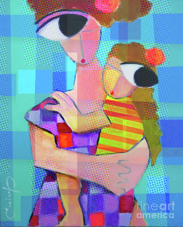 POPArt MOM Painting by Benjamin Casiano