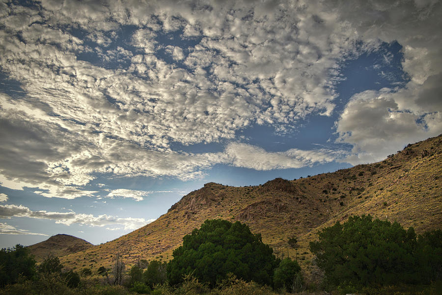 Popcorn Clouds over Bonita Canyon, Arizona Photograph by Chance Kafka