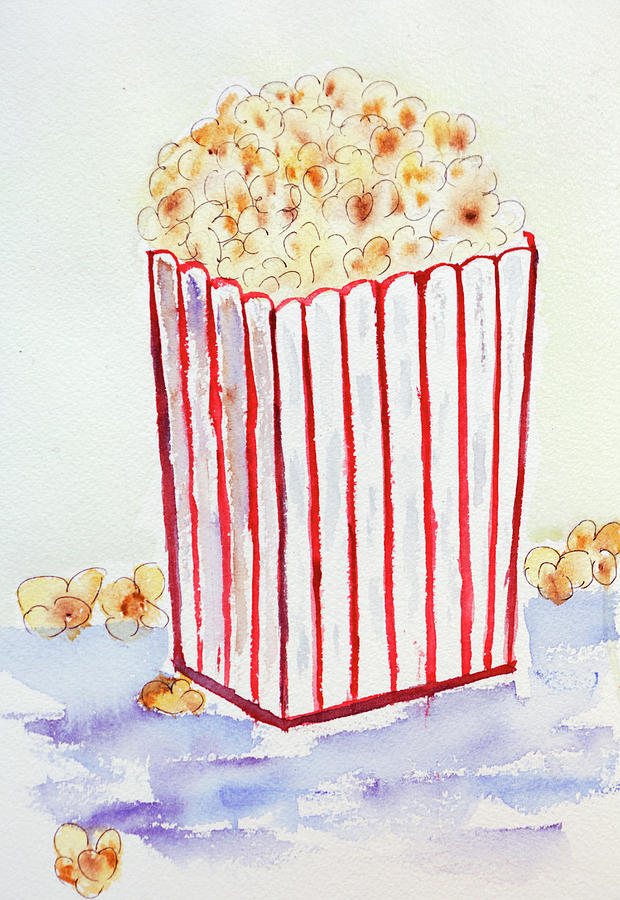 Popcorn Photograph by Her Arts Desire