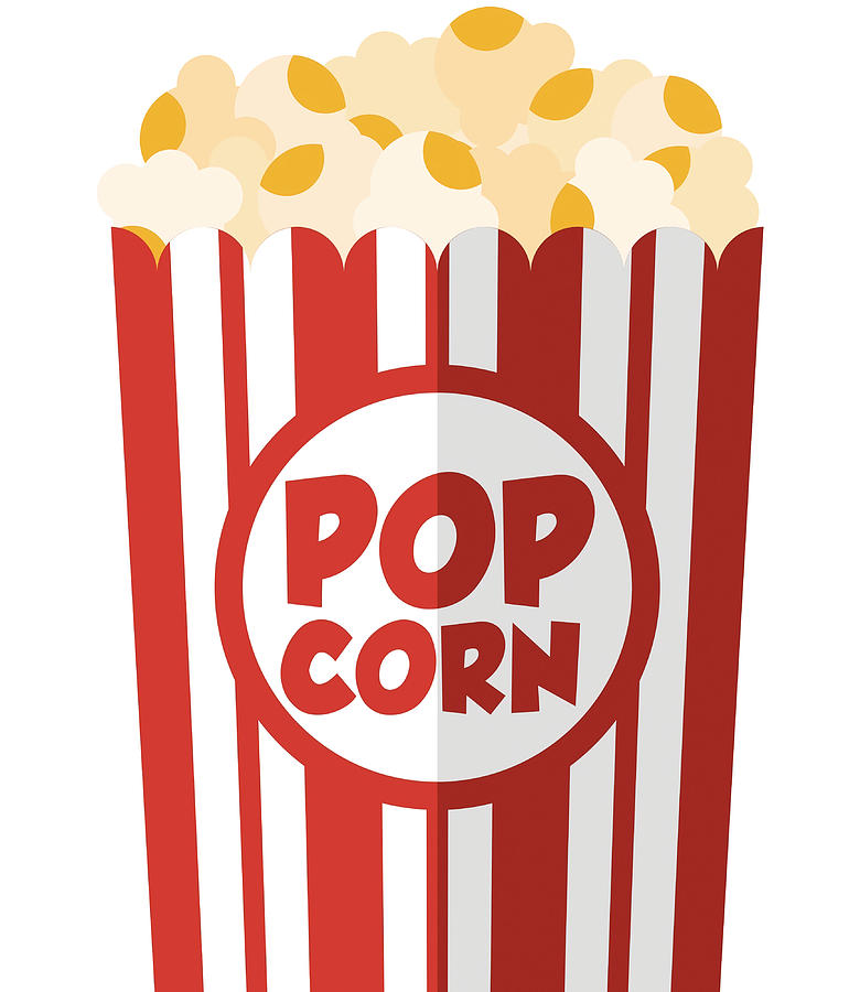 Popcorn Poster aesthetic Painting by Rob Stephanie | Fine Art America